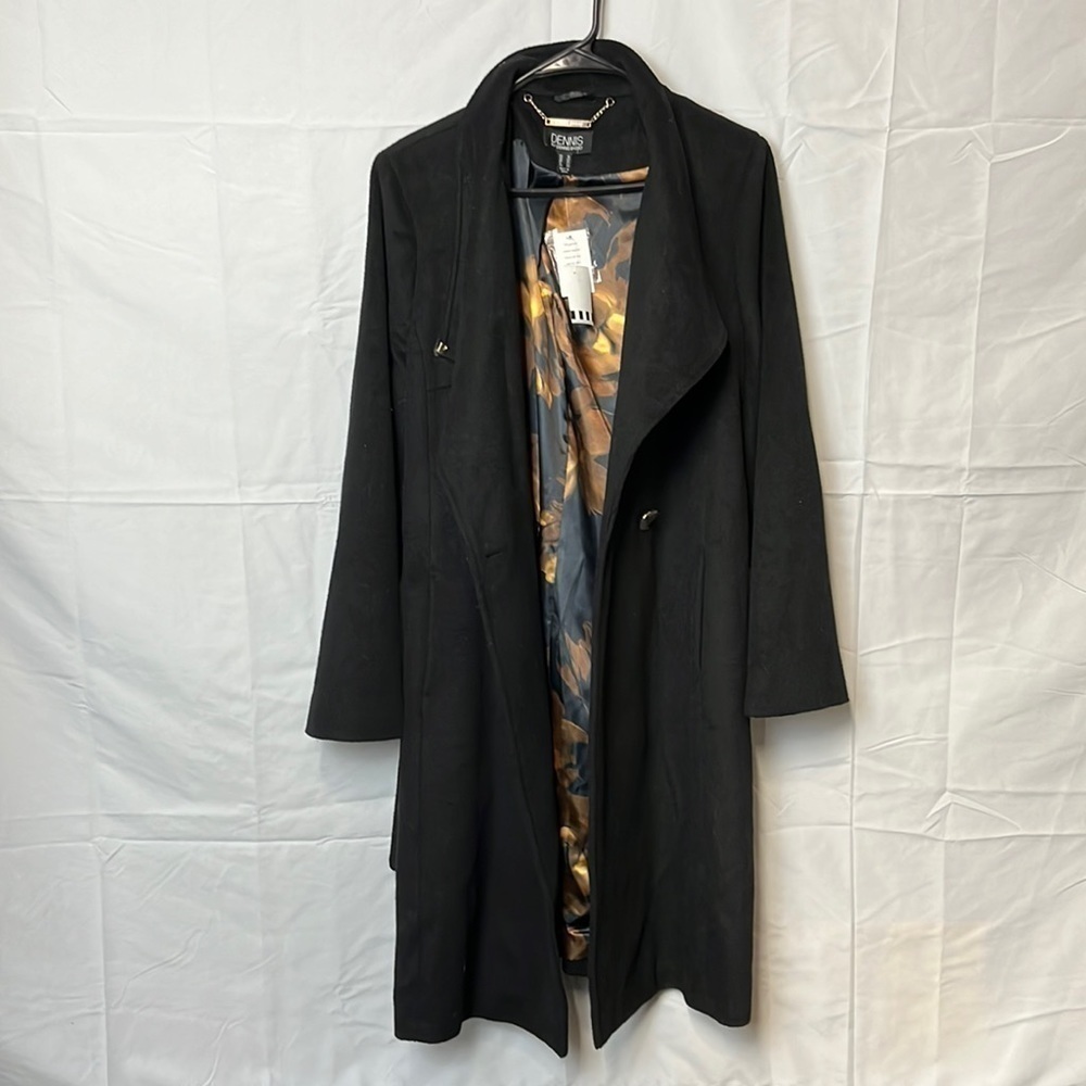 𝅺dennis by Dennis Basso woman’s Long Coat